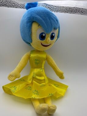 Disney/Pixar Inside Out Talking Joy Plush, Tomy, Sound Works, 15"